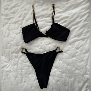 L*Space Black Sammie Bikini Set - Medium